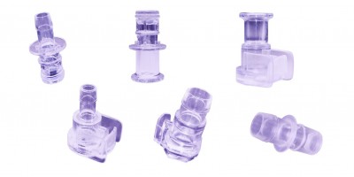 QuiKonnect Polycarbonate Quick Connectors (Gamma Sterilizable)